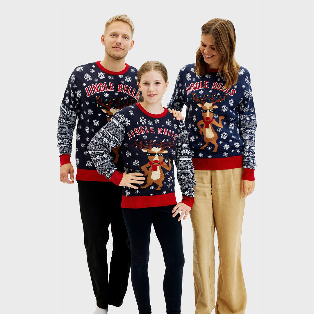 | Jingle Bells Christmas Sweater Men