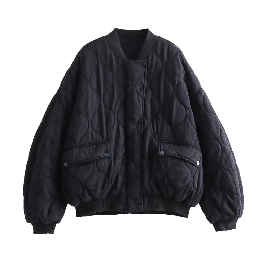 Cotton kamizelkas with round neck