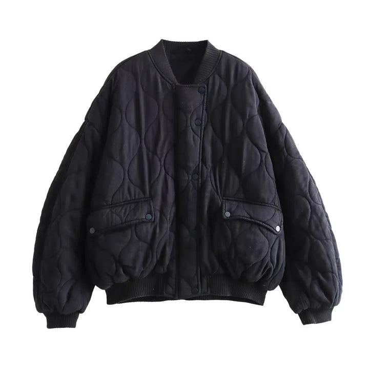 Cotton kamizelkas with round neck