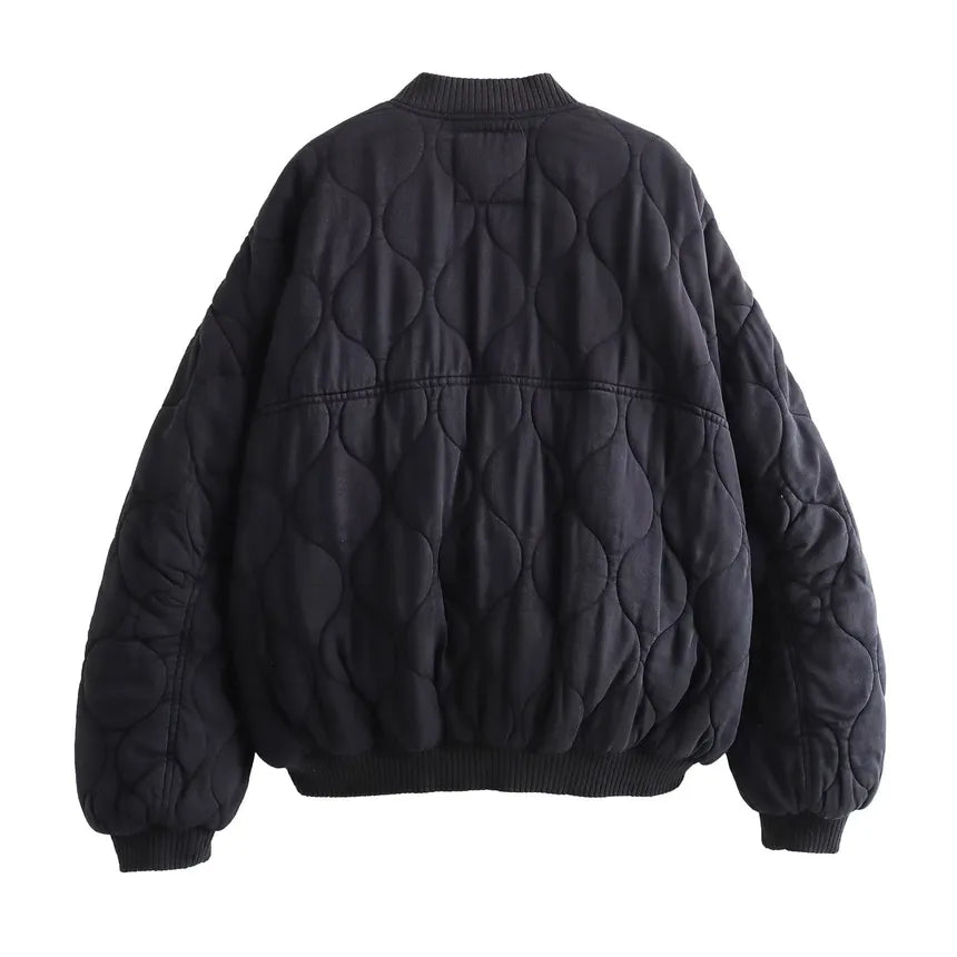 Cotton kamizelkas with round neck