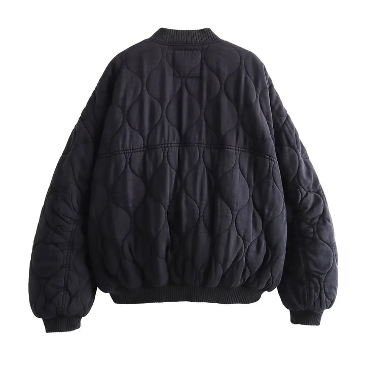 Cotton kamizelkas with round neck