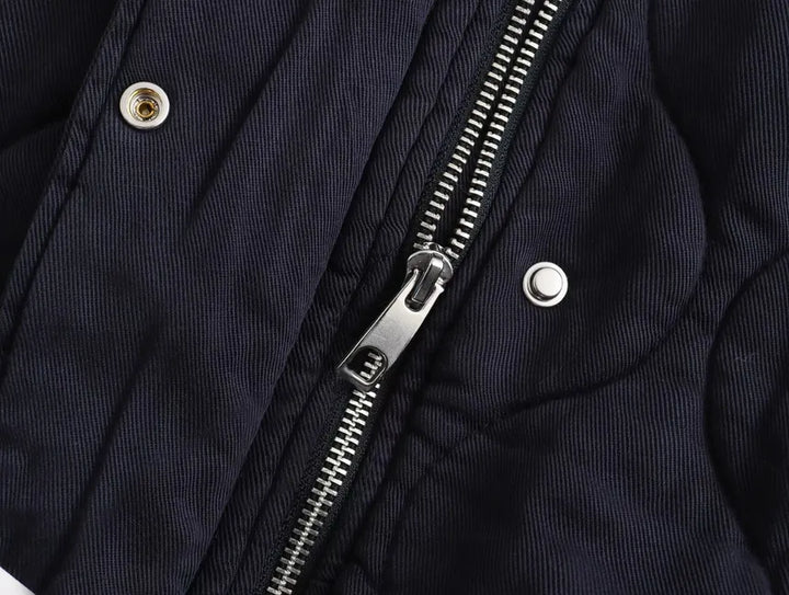 Cotton kamizelkas with round neck