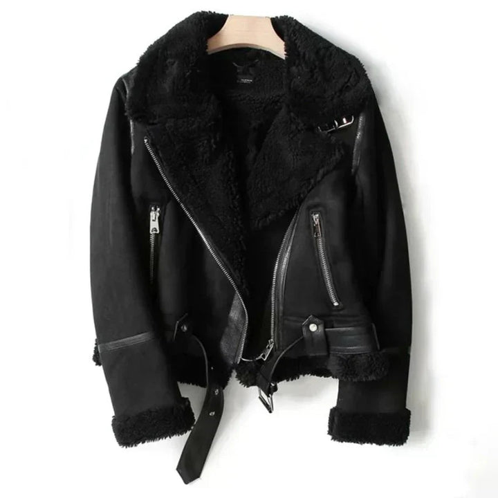 Jacket with Sherpa lining