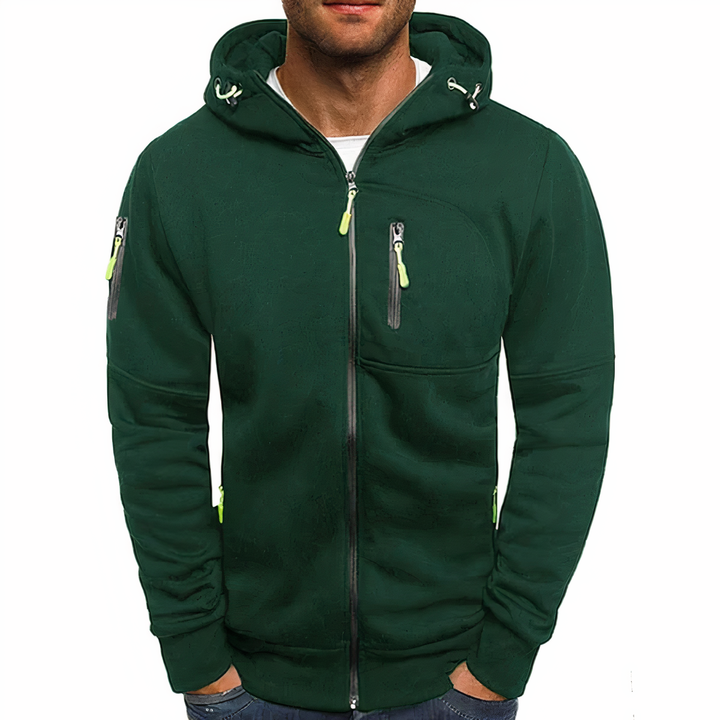 | Hooded Shirt with Zip