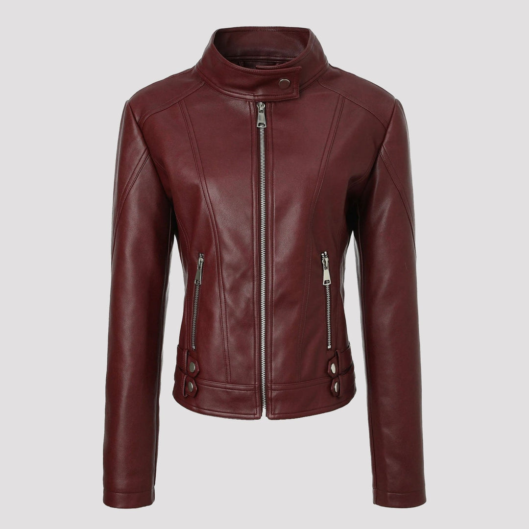 Jacket with Faux leather Women&