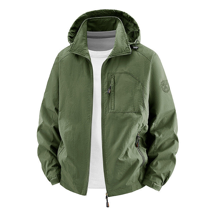 Jacket unisex water-resistant breathable lightweight