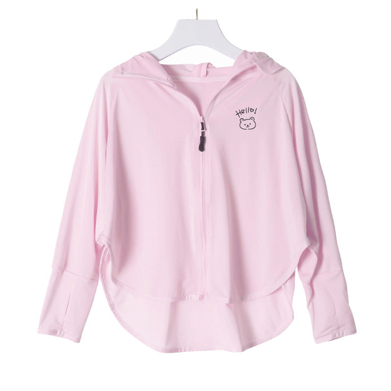 Jacket kids with protection UV breathable lightweight
