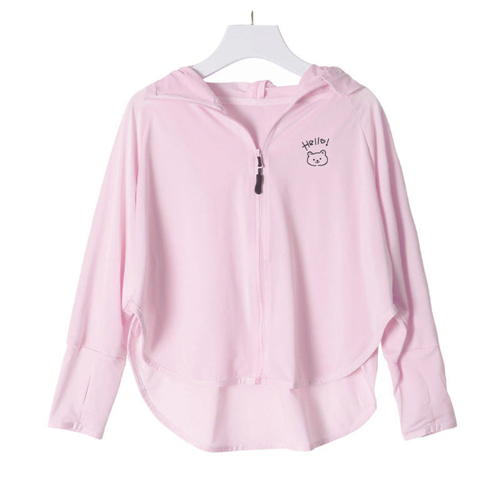 Jacket kids with protection UV breathable lightweight