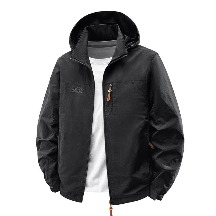 Jacket unisex water-resistant breathable lightweight