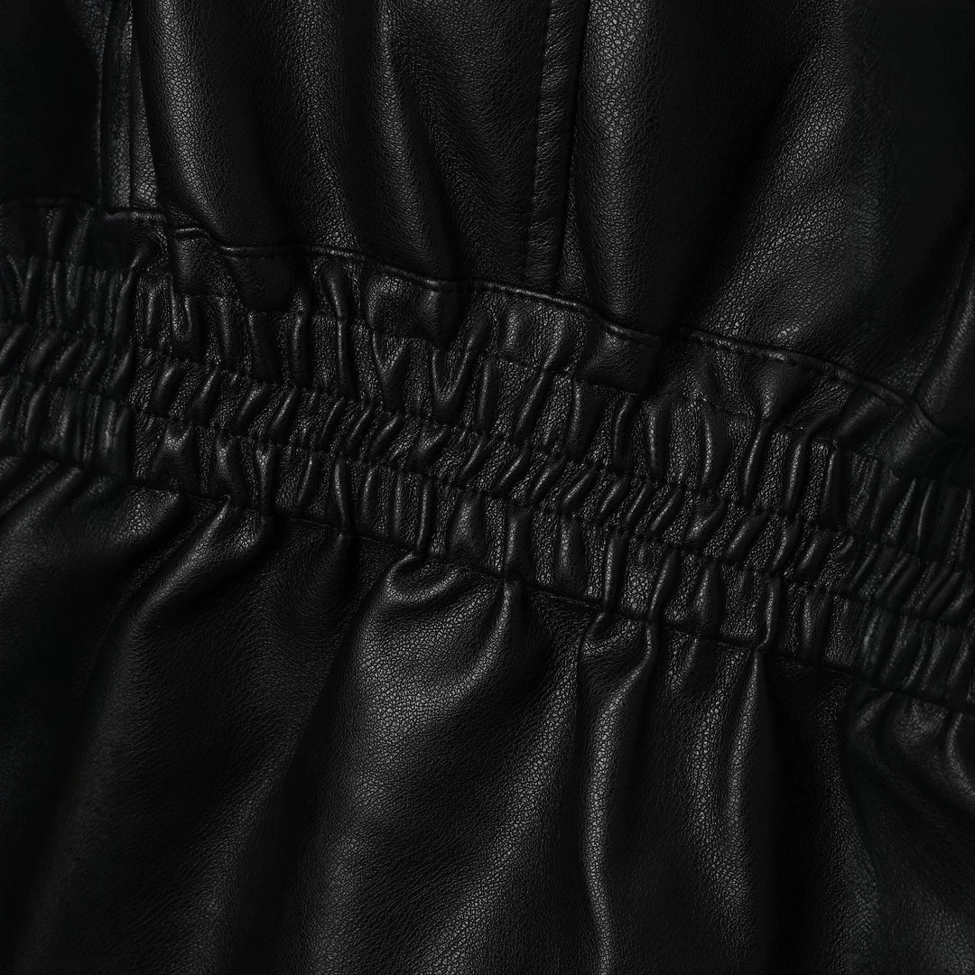 Jacket with Faux leather Women&
