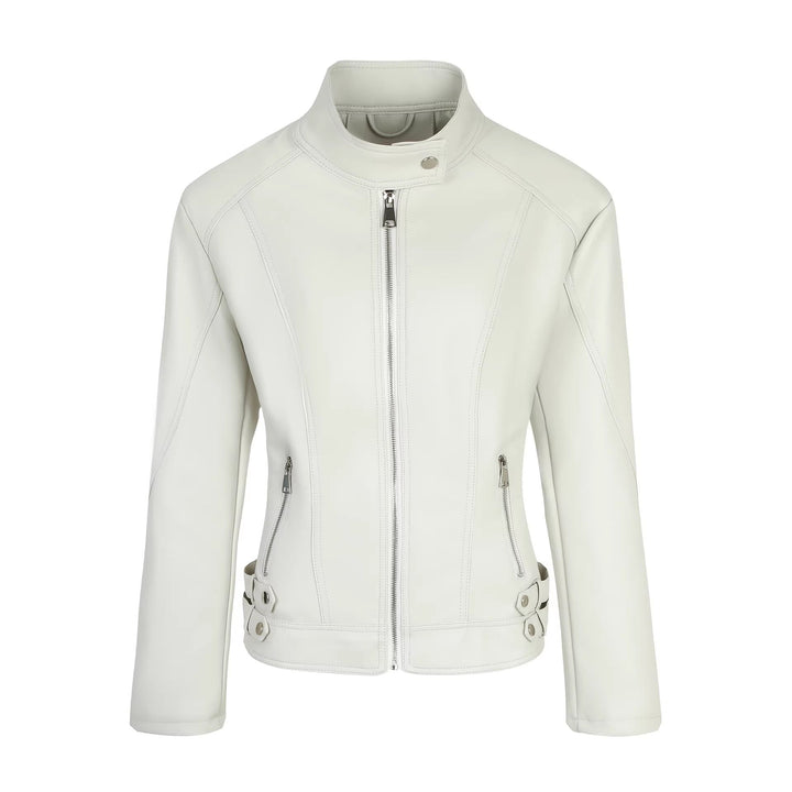 Jacket with Faux leather Women&