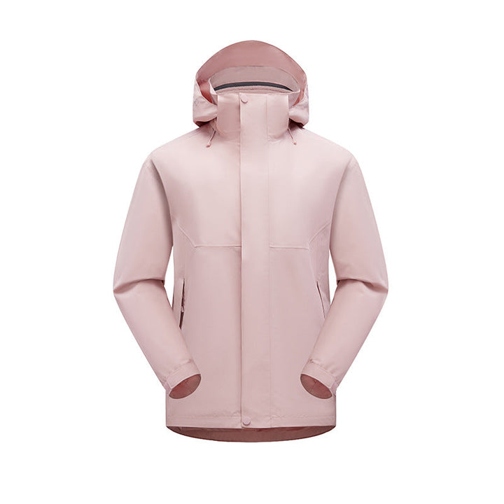 Jacket unisex water-resistant windproof breathable