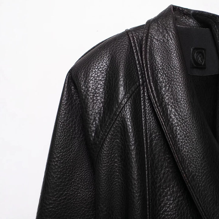 Jacket with Faux leather Women&