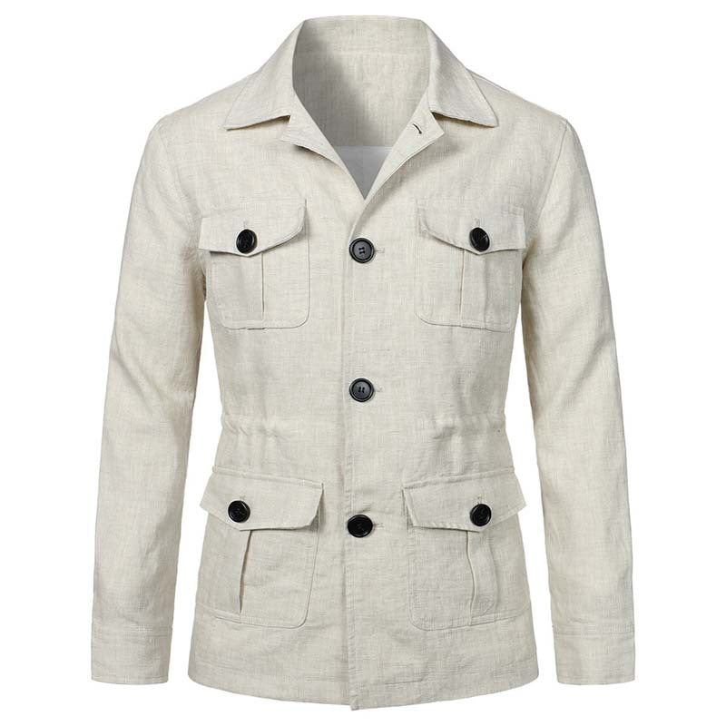 Jacket linen men&
