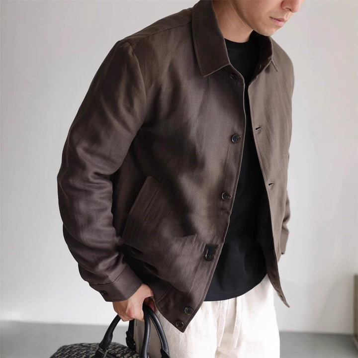 Jacket linen men&