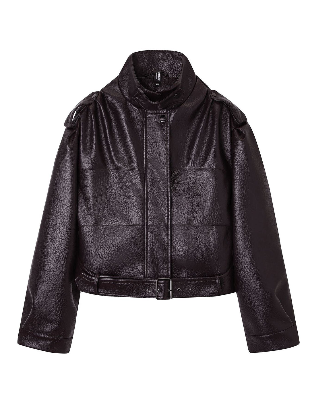 Jacket with Faux leather Women&