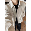 Men's overshirt with collar shirt - o relaxed fit for transitional weather