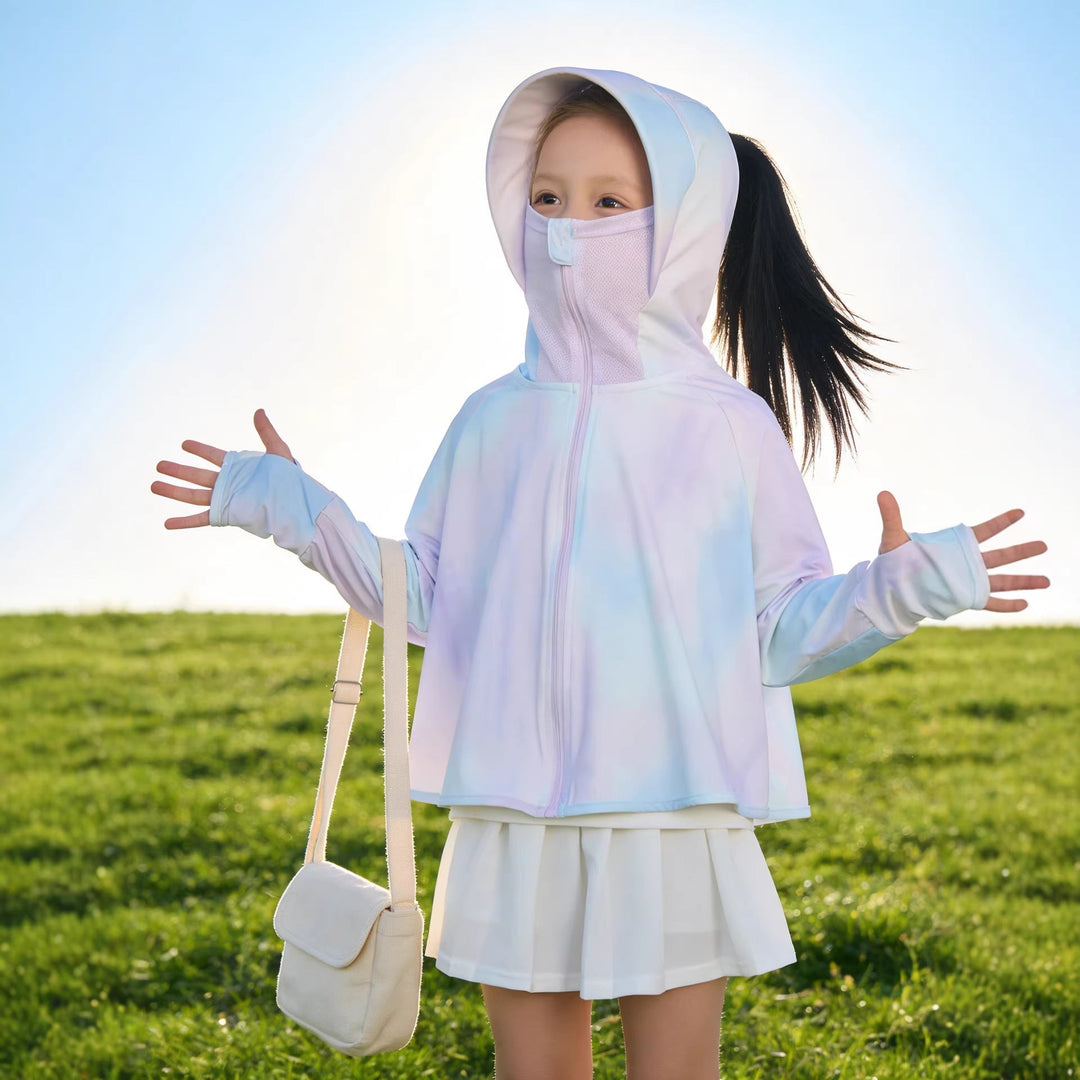Jacket kids with protection UV breathable lightweight
