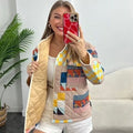 Jacket quilted women's lightweight padded warm