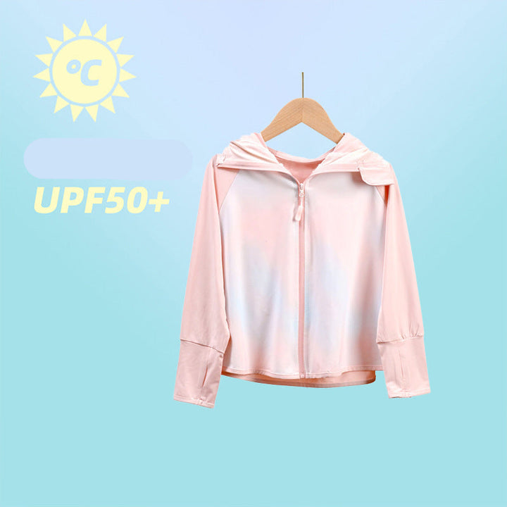 Ladies lightweight UV protection jacket with zip