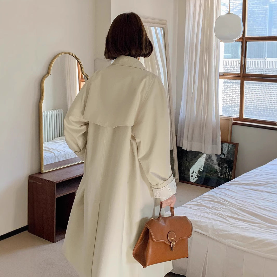 Women Casual Oversized Trench Coat