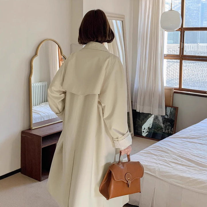 Women Casual Oversized Trench Coat