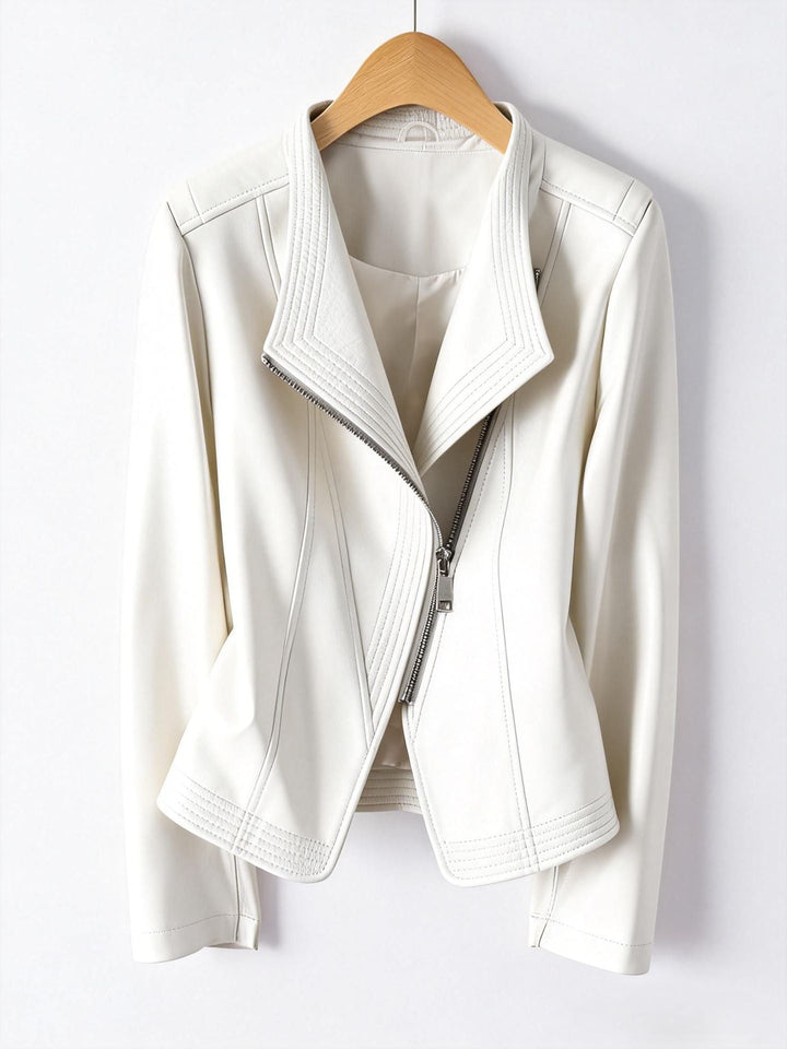 Jacket with Faux leather Women&