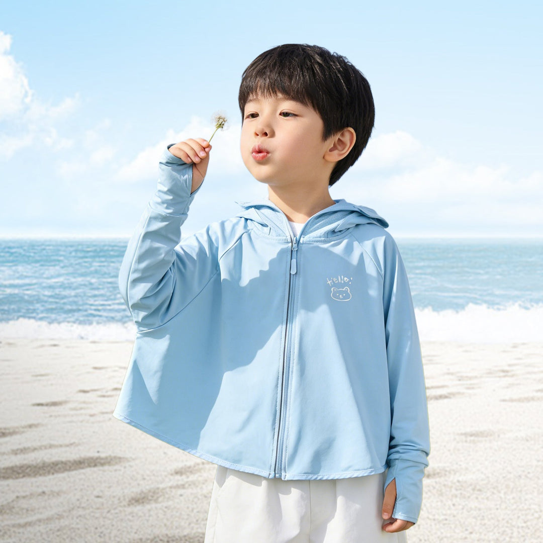 Jacket kids with protection UV breathable lightweight