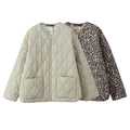 Jacket quilted women's breathable lightweight padded