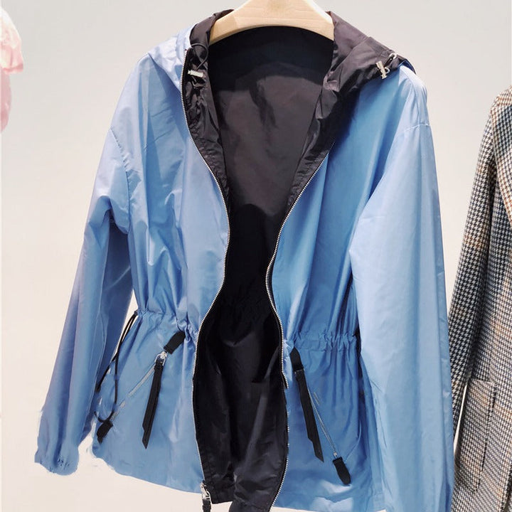Women’s Stylish Transitional Jacket with Adjustable Waist