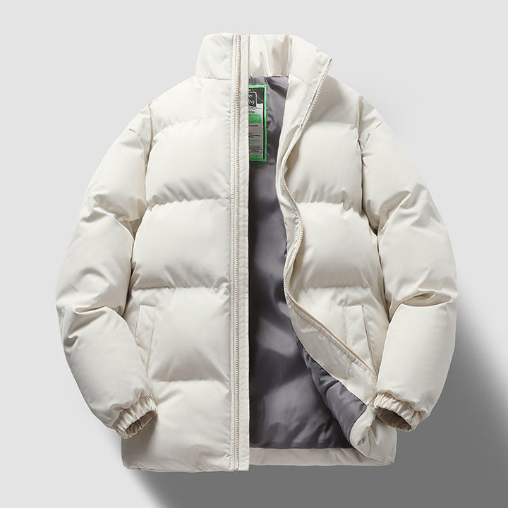 Jacket quilted unisex water-resistant windproof breathable