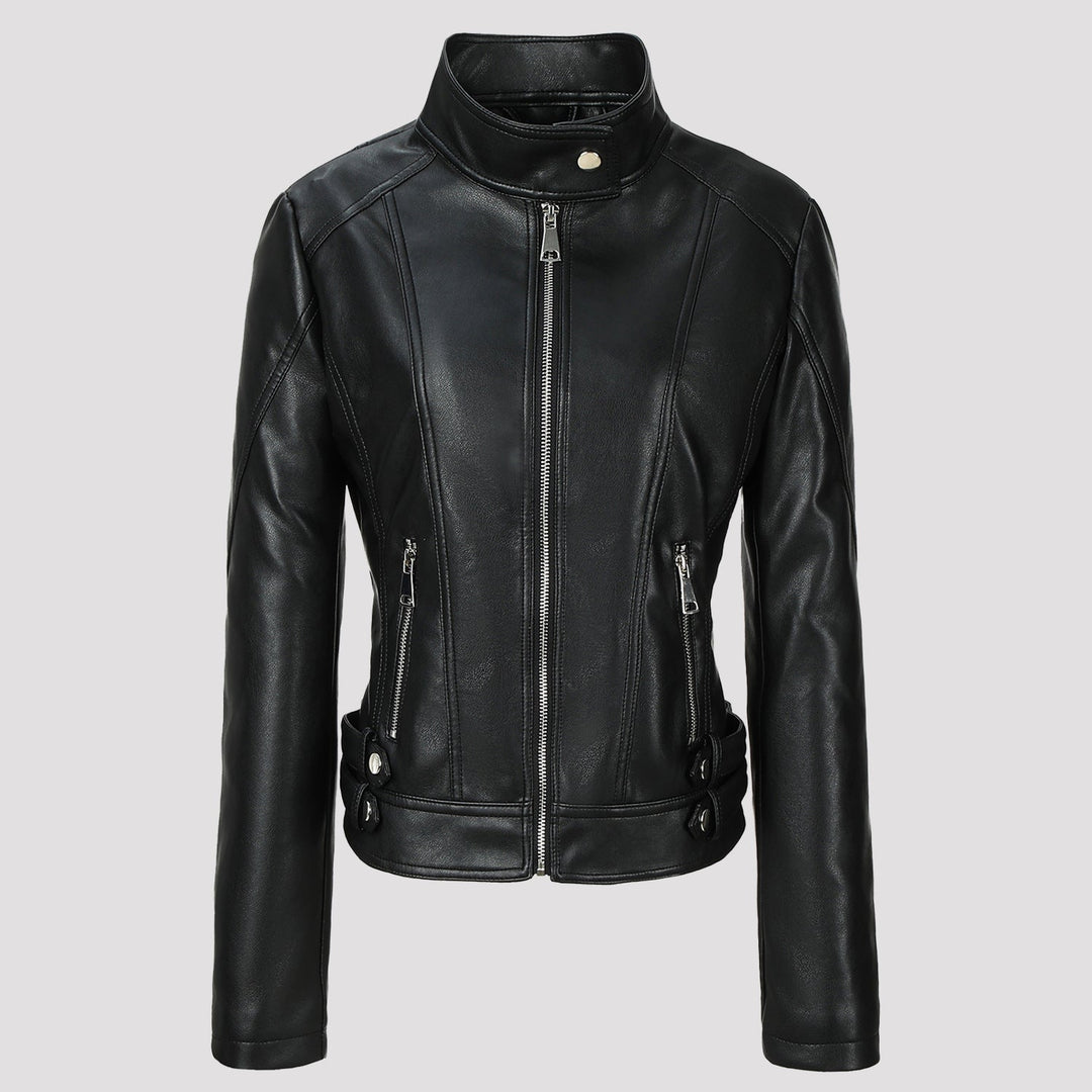 Jacket with Faux leather Women&