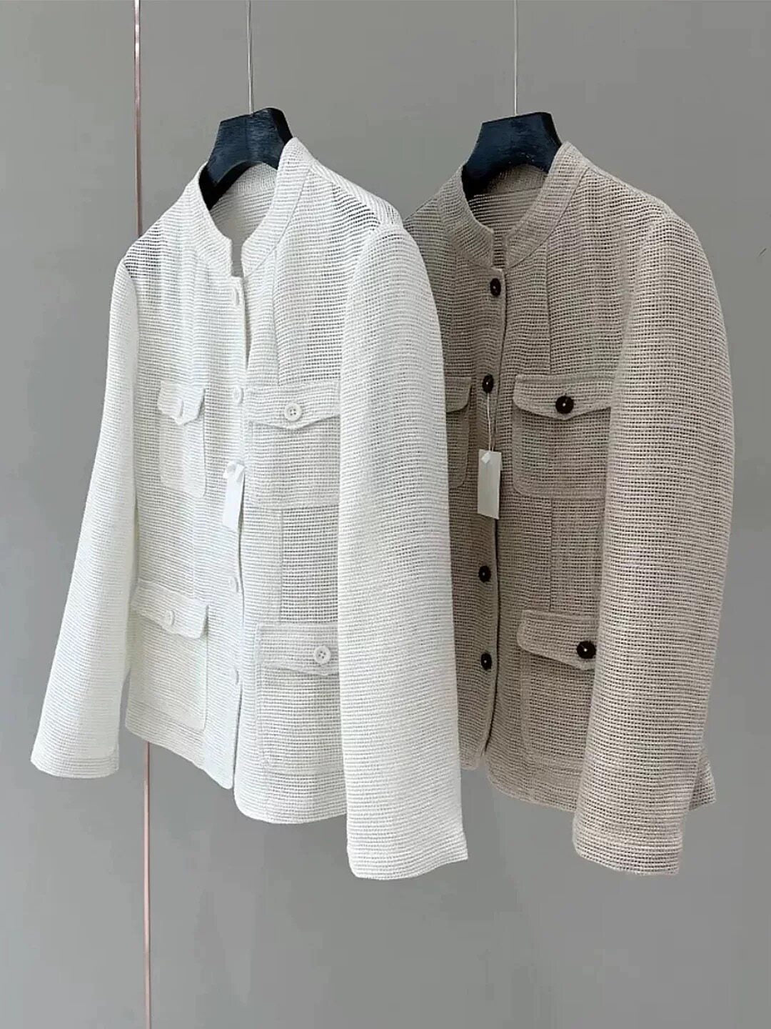 Ladies Fashionable Summer Jacket made of Lightweight Fabric