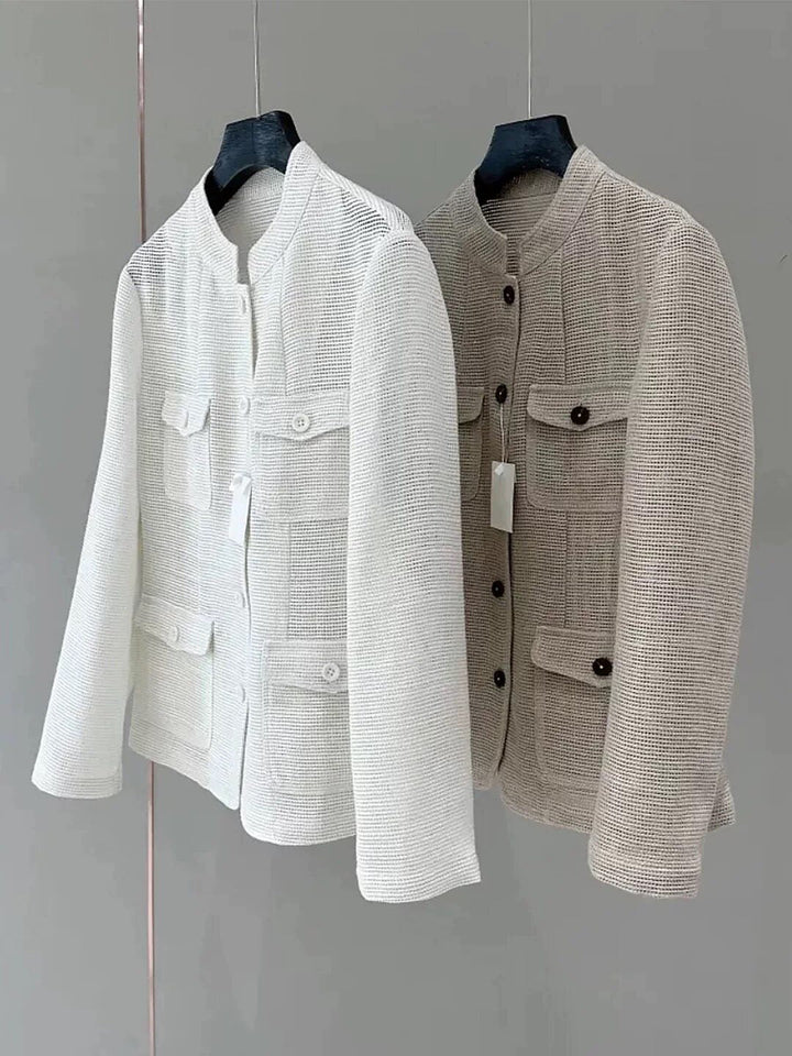 Ladies Fashionable Summer Jacket made of Lightweight Fabric