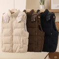 Women's Gilet quilted padded winter