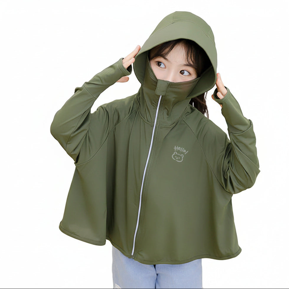 Ladies lightweight UV protection jacket with zip