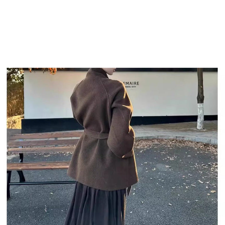 Women Fashionable Oversized Wool Jacket