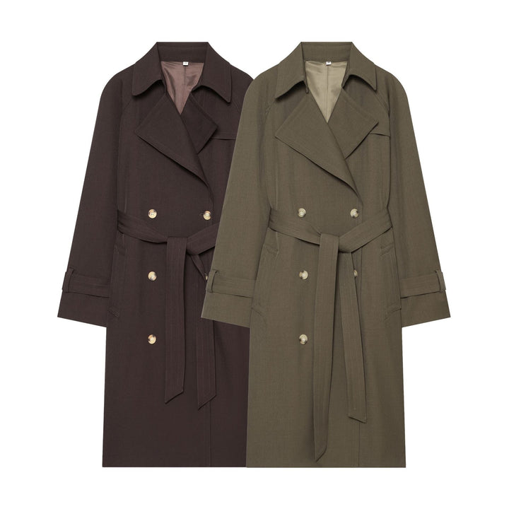 Coat trench coat women&