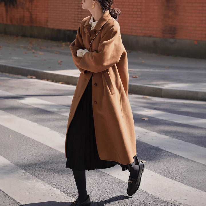 Women Fashionable Oversized Wool Jacket