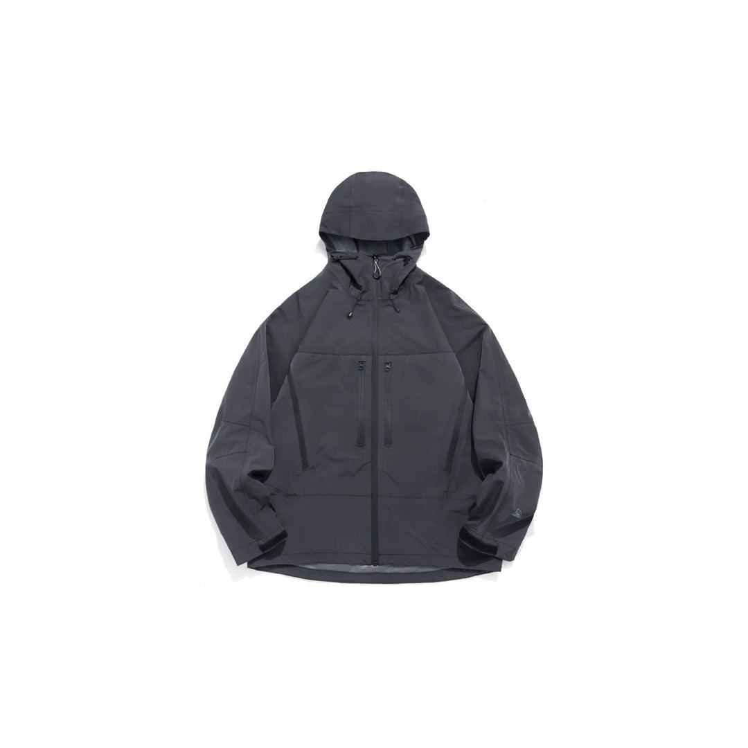 Unisex Technical Hooded Outdoor Jacket with Taped Zips