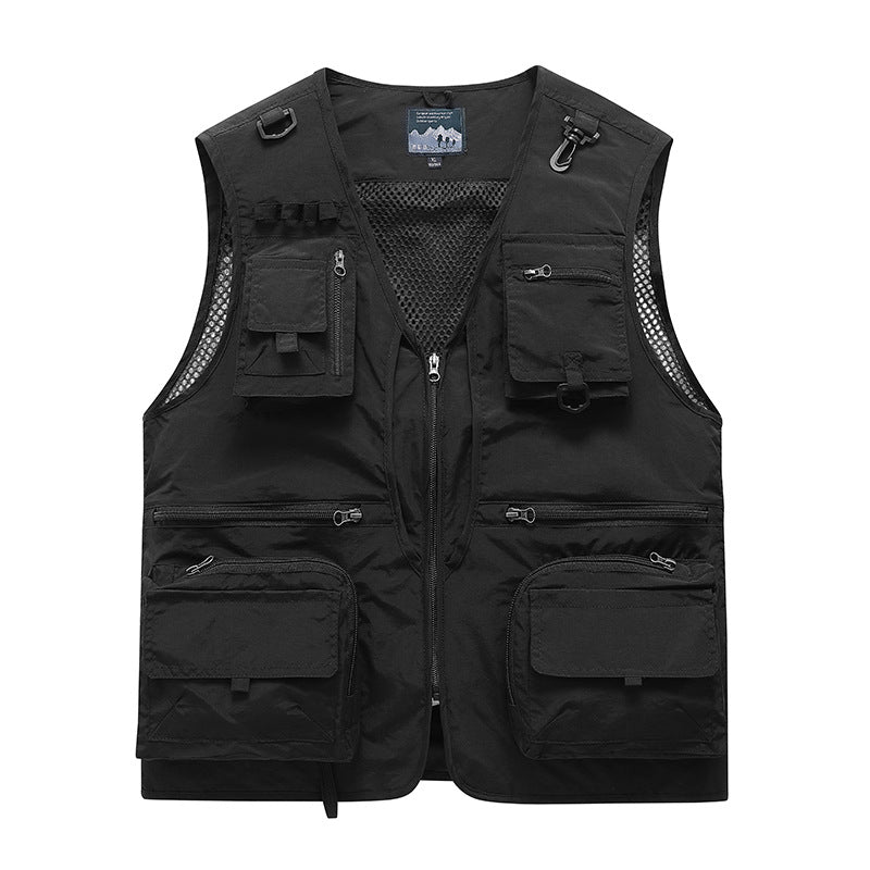 Gilet unisex breathable warm with Zip