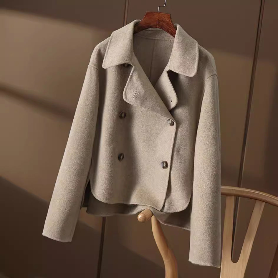 Ladies Fashion Short Sleeve Pullover Jacket