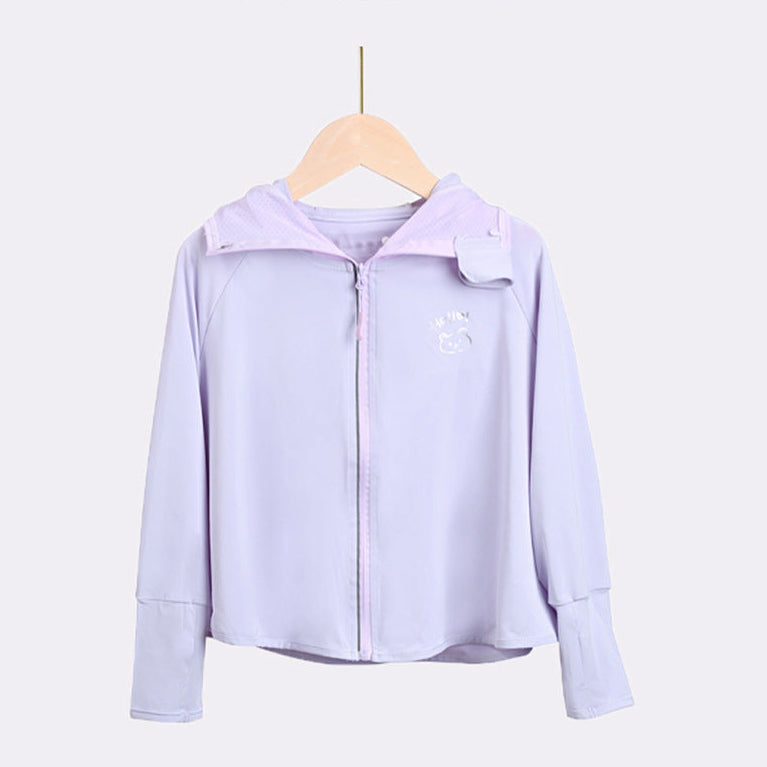 Boys UV protection hooded jacket