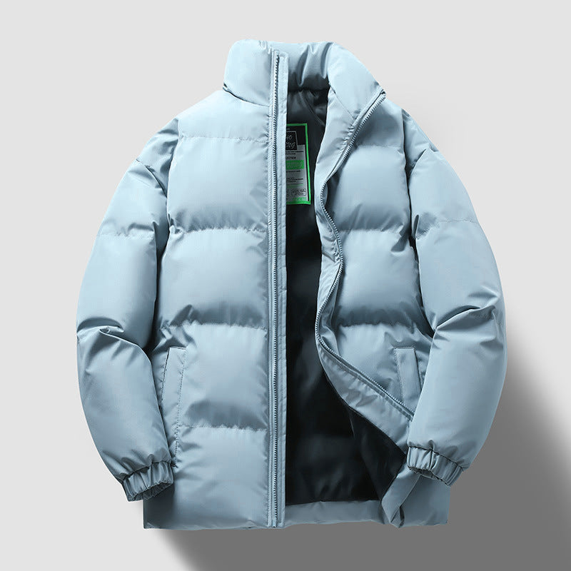 Jacket quilted unisex water-resistant windproof breathable