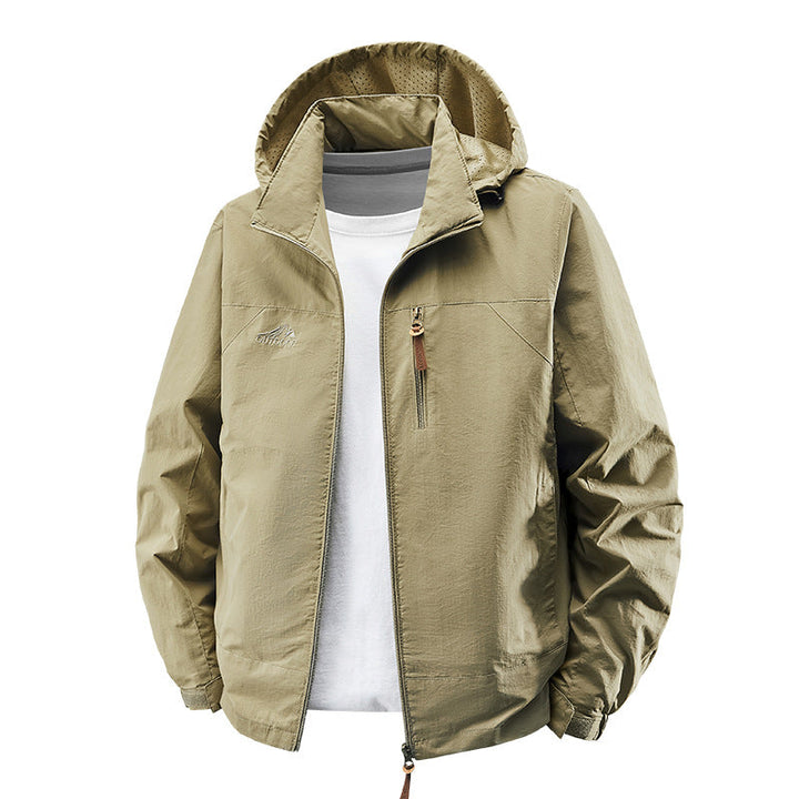 Jacket unisex water-resistant breathable lightweight