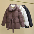 Jacket down women's water-resistant windproof lightweight