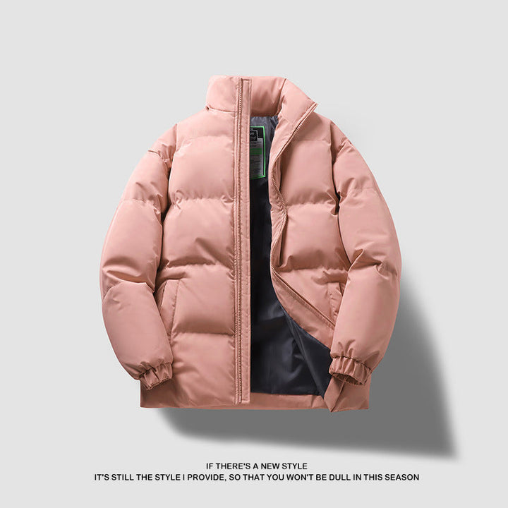 Jacket quilted unisex water-resistant windproof breathable