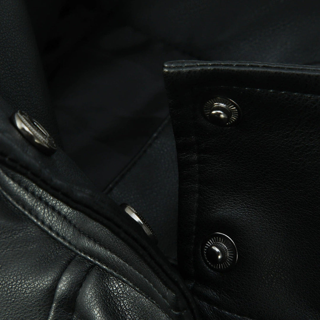 Jacket with Faux leather Women&