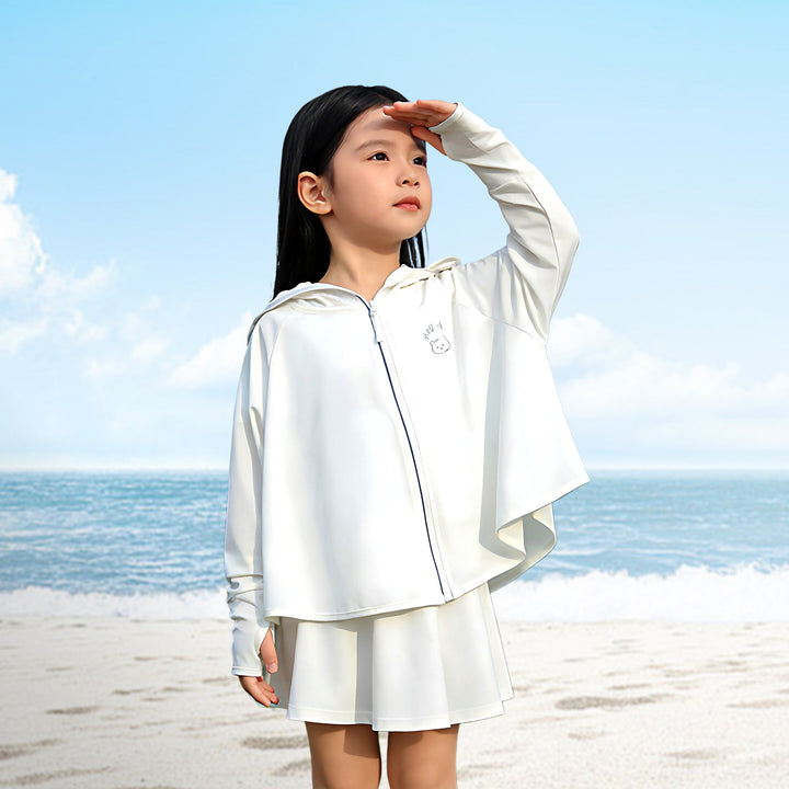 Jacket kids with protection UV breathable lightweight