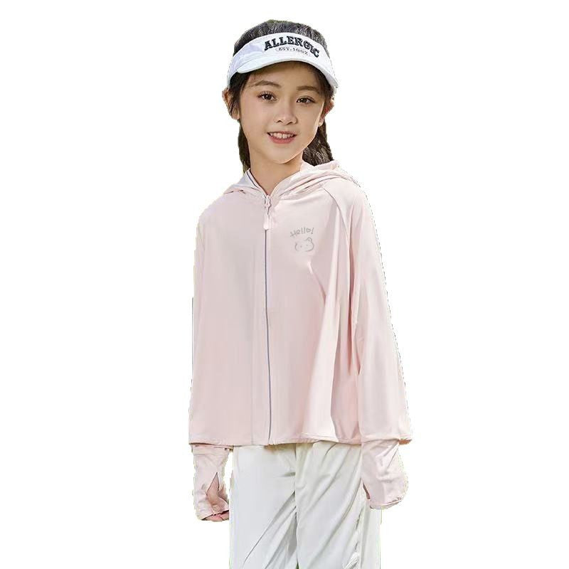 Jacket kids with protection UV breathable lightweight